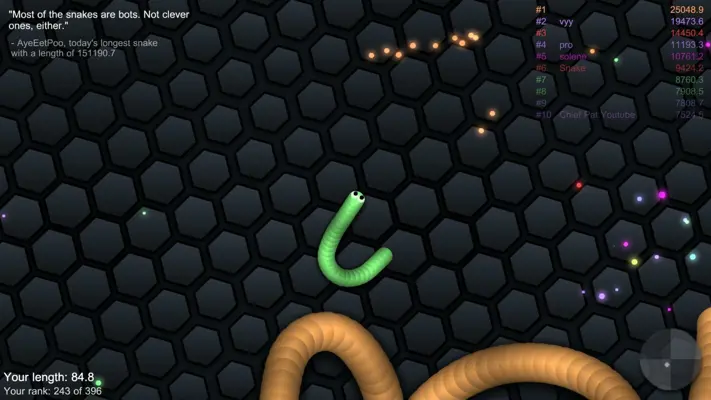 slither.io android App screenshot 0